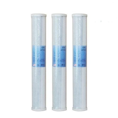 Combo ba lõi lọc nước CTO 20inch locnuoctotnhat