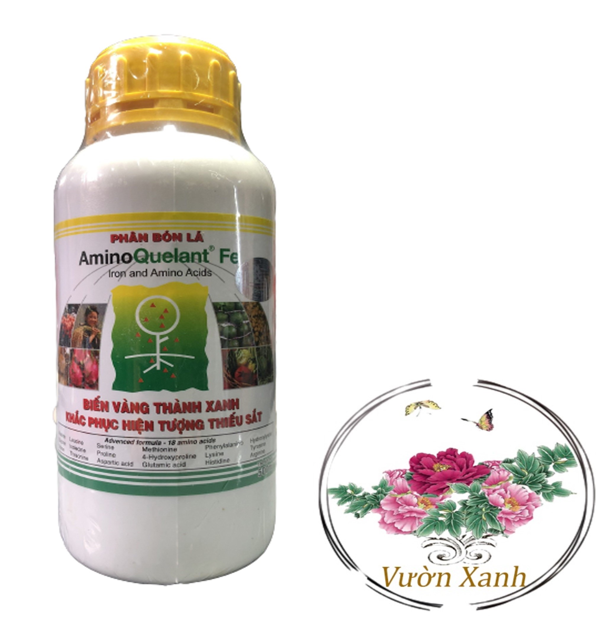 Phân Bón Lá Amino Quelant Fe - #066A# 500ml