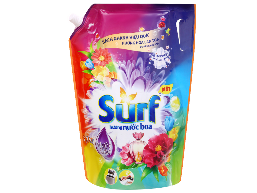 Nước Giặt Surf Túi 3.3kg