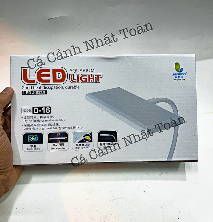 JENECA D16 ĐÈN LED KẸP MINI BỂ CÁ ĐỔI MÀU CÁ KHÔNG ĐỔI MÀU NƯỚC