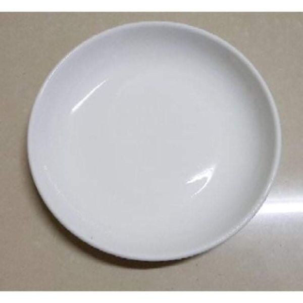 Combo 3 dĩa sứ trắng bủm 20cm Hoavoanshop