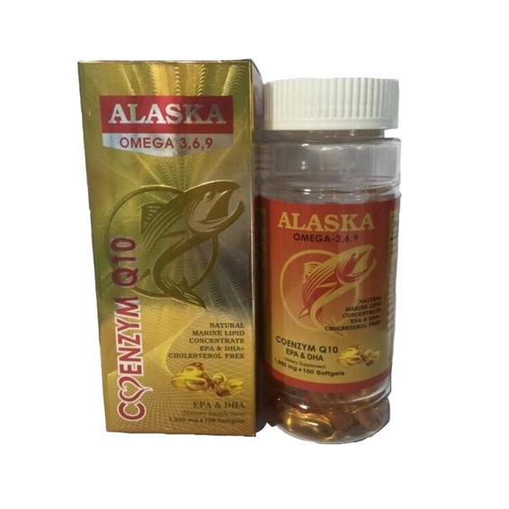 Dầu cá Alaska Omega 369 coenzym Q10.