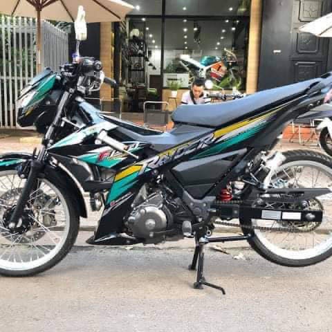 Tem rời Suzuki Raider Fi chất liệu Crom