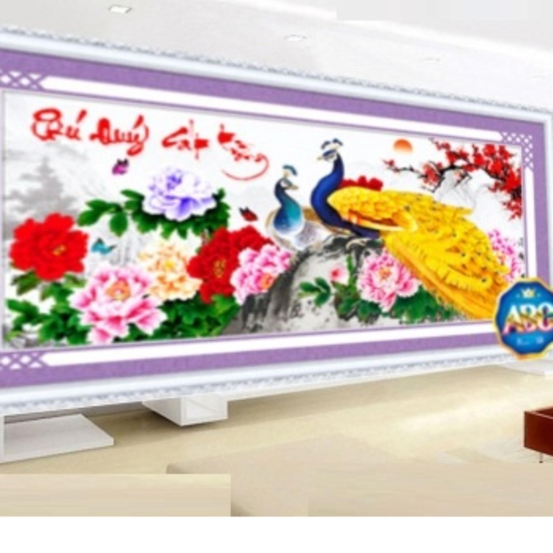 Tranh đính Đá 5D- Phú Quý Cát Tường 119