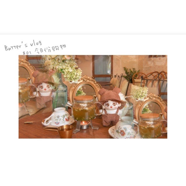 SET OUTFIT GẤU CHO DOLL 15CM VÀ 20CM