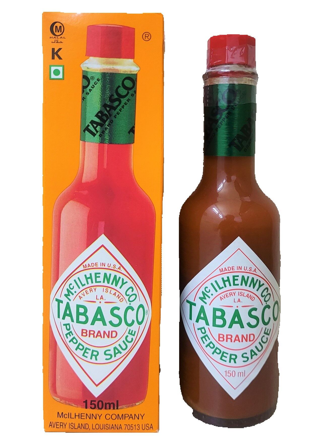 TABASCO (chai TO 150ml) SỐT ỚT ĐỎ USA Red Pepper Sauce (HALAL)