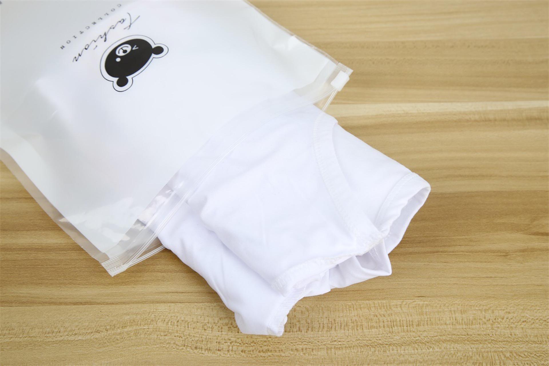 COMBO 5 TÚI ZIP ĐỰNG ĐỒ DU LỊCH -  HÌNH GẤU ĐEN