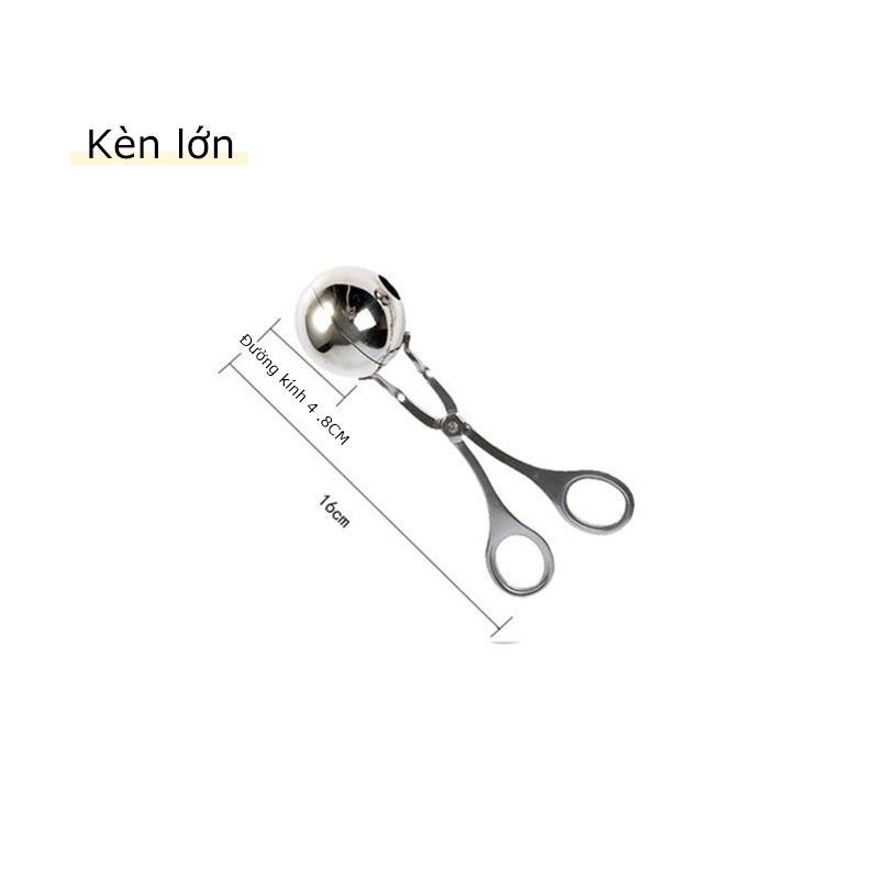 Teaspoons that make meatballs