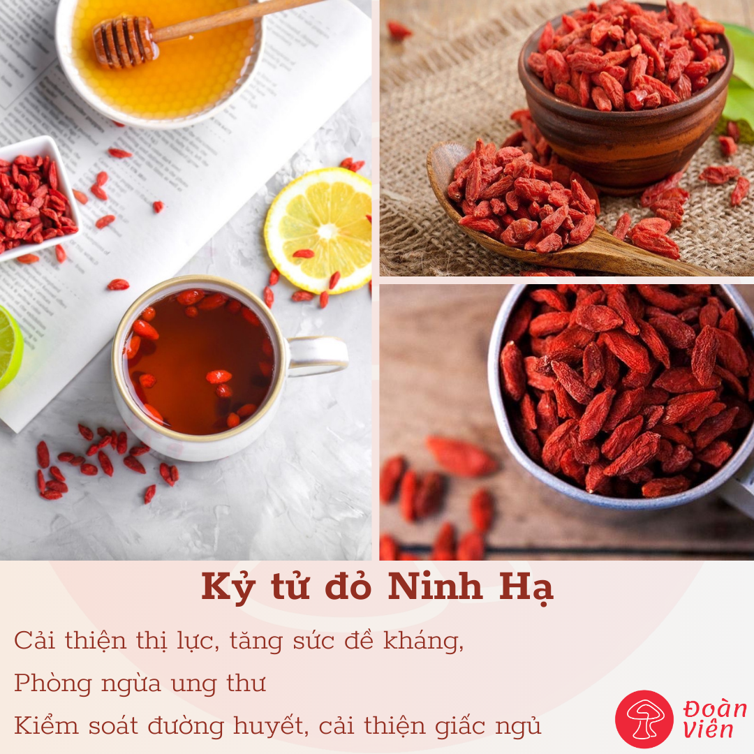 Kỷ Tử Đỏ Ngọt Ninh Hạ (Loại 1)