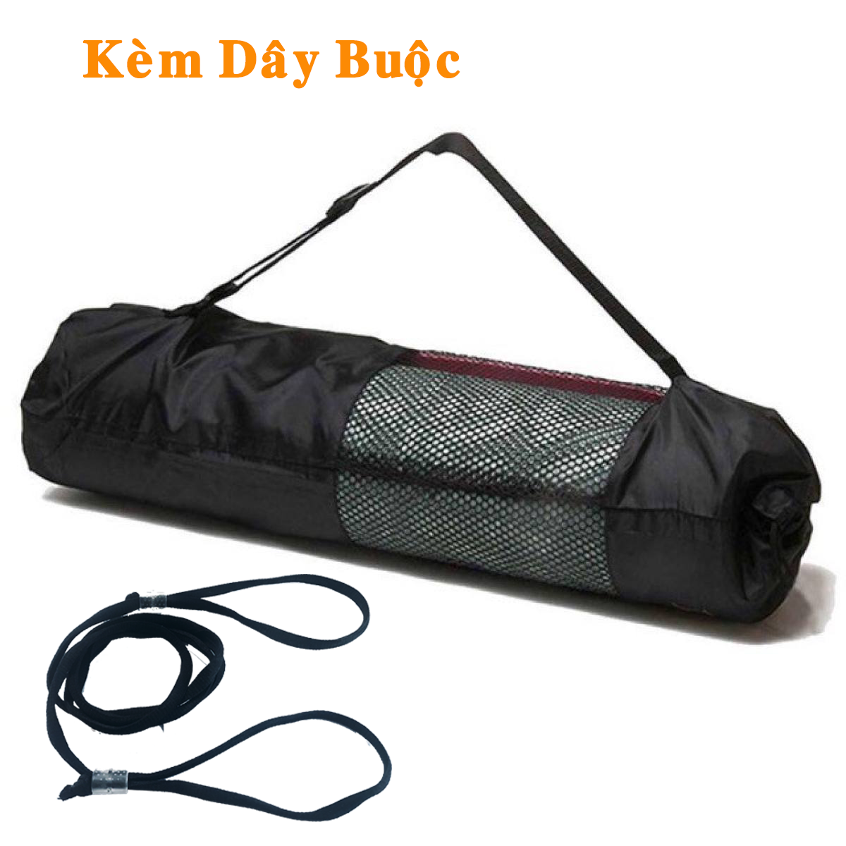 Thảm Tập Yoga, Thảm Yoga, Thảm Tập Gym Chính Hãng Amalife 2 Lớp Chọn Màu + Bao Đựng Thảm Tập Yoga + Dây Buộc