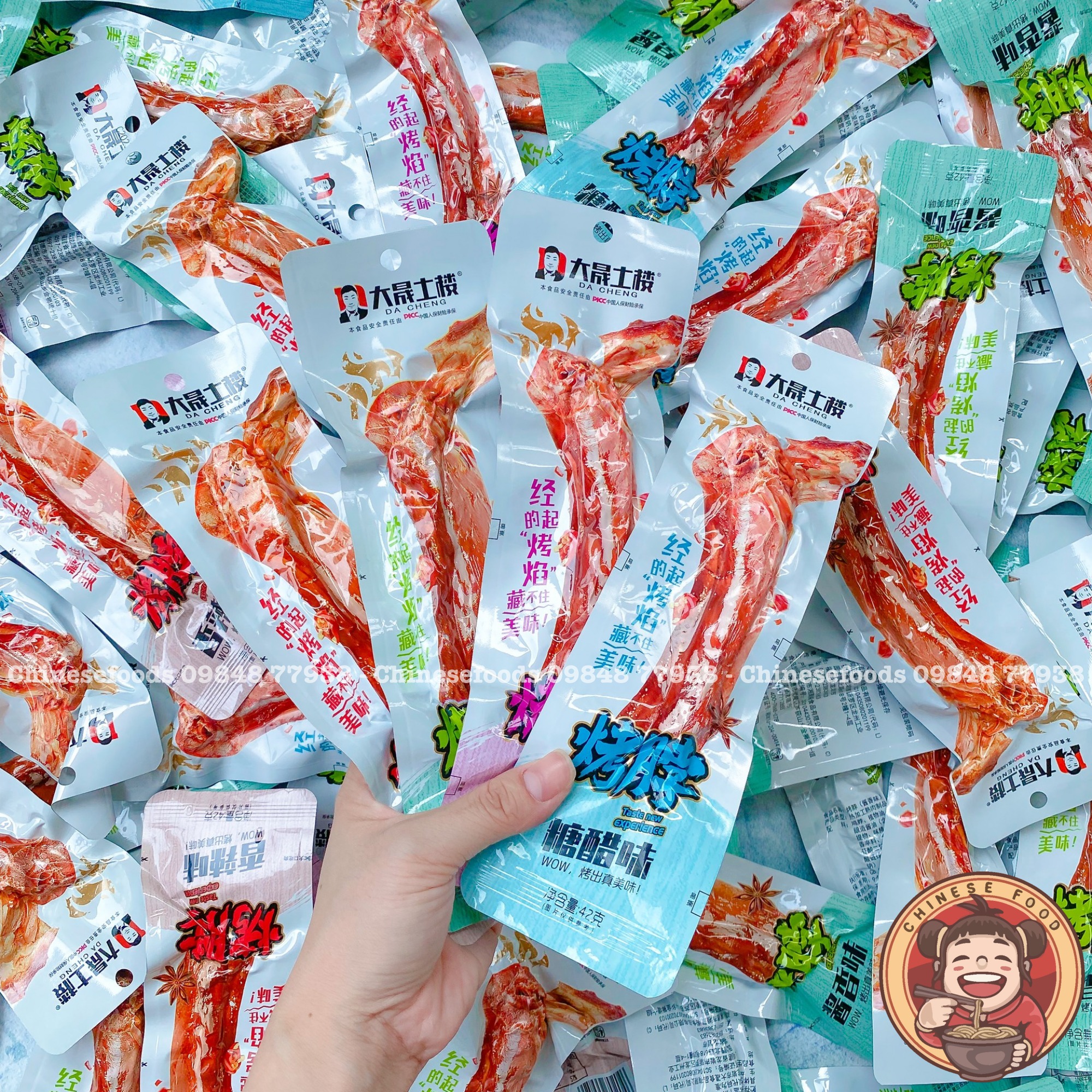 Cổ Vịt DaCheng Cổ Vịt Cay Loại To 42g