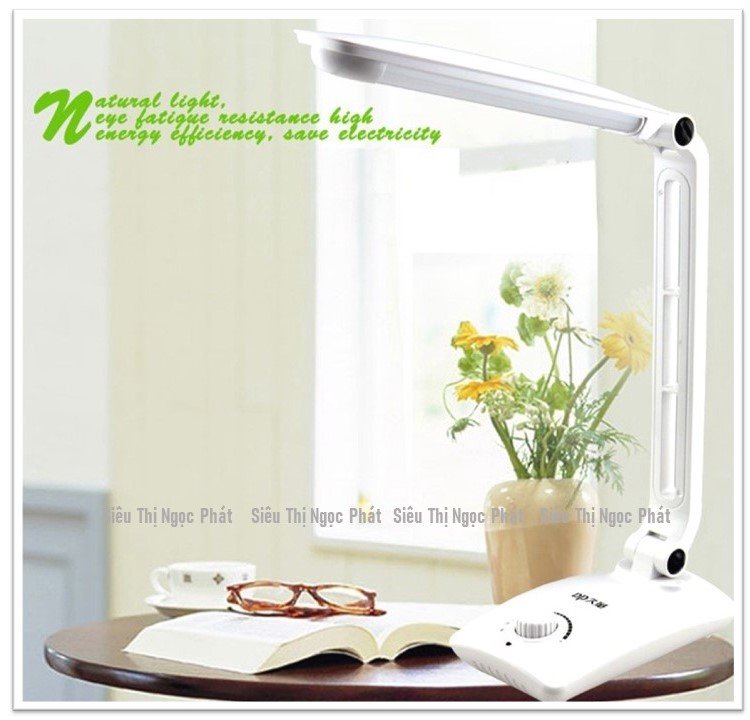 [ĐÈN LED DP CHÍNH HÃNG] Đèn Sạc Chống Cận Thị_42 Bóng Led Siêu Sáng_DP-6012