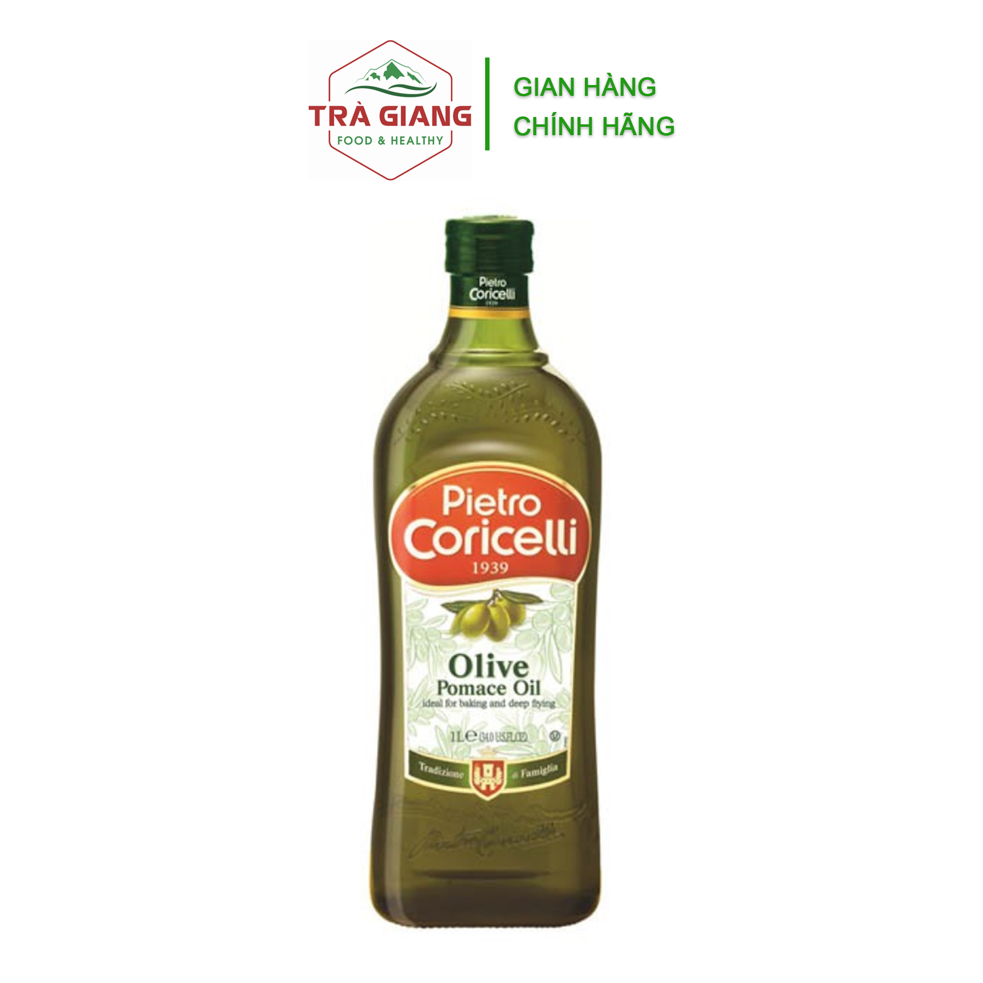 Dầu Ôliu Pietro Coricelli Pomace 1000ml - Ý