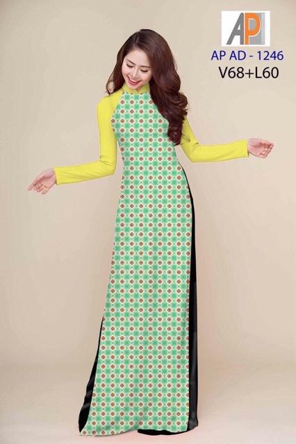 [HCM]Vải áo dài chấm bi