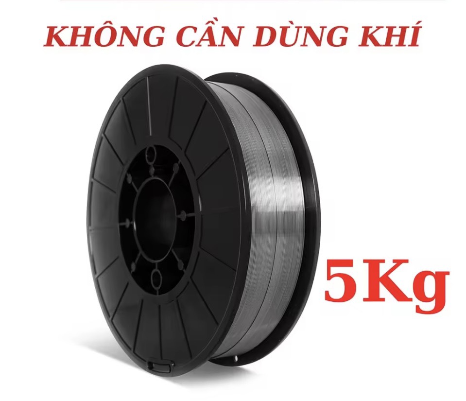 Cuộn dây hàn MIG 5 kg ( KHÔNG DÙNG KHÍ - DÙNG KHÍ )