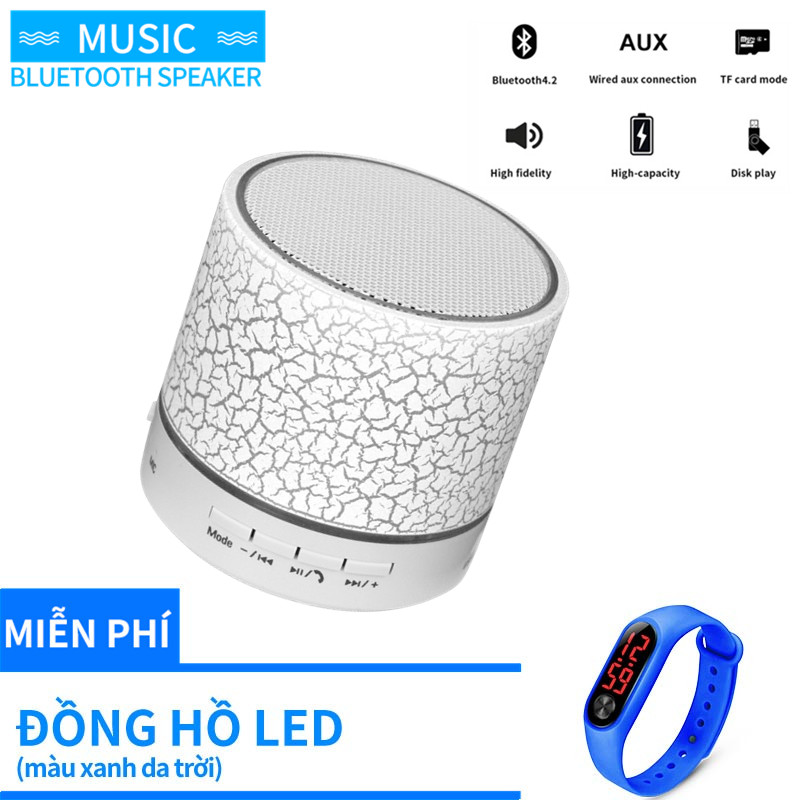 Loa trứng bluetooth mini có led lỗi 1 đổi 1