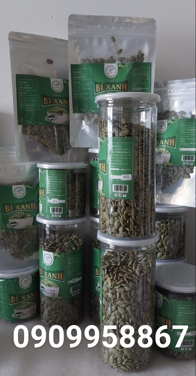 Hạt Bí Xanh Ấn Độ 100g