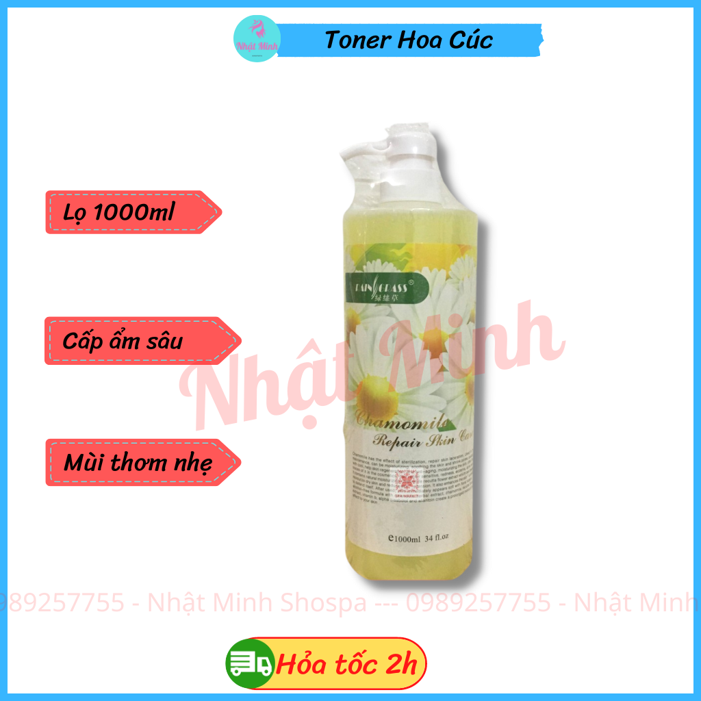 Toner Hoa Cúc chai 1000ml (Nước hoa hồng)