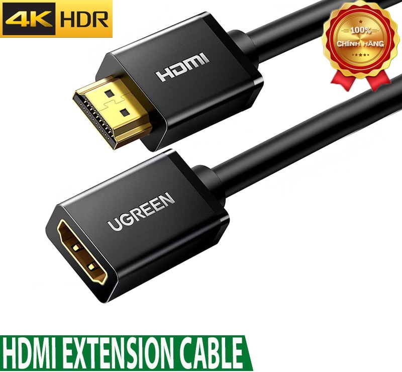 Ugreen 10141 1m hdmi extension cable, genuine product - zamaco audio
