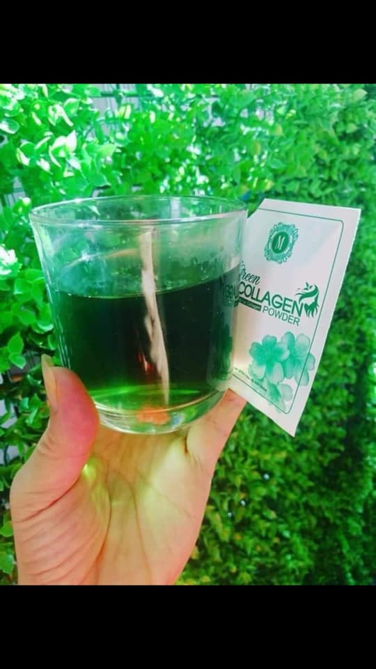 diệp lục collagen (hộp 30 gói)