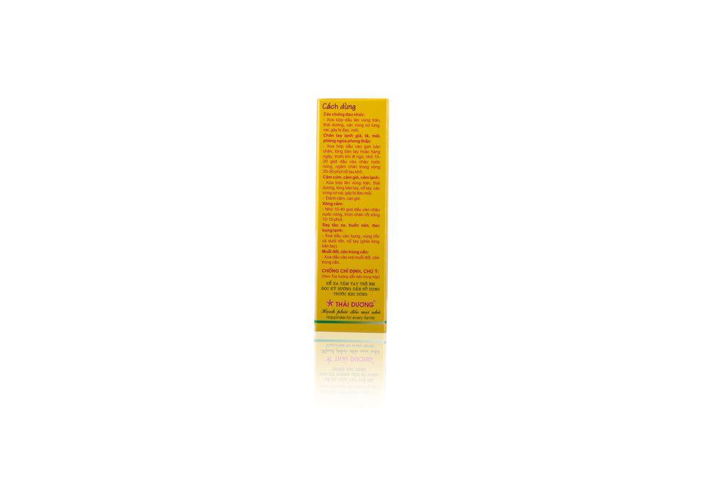 Dầu gừng Thái Dương chai 24ml