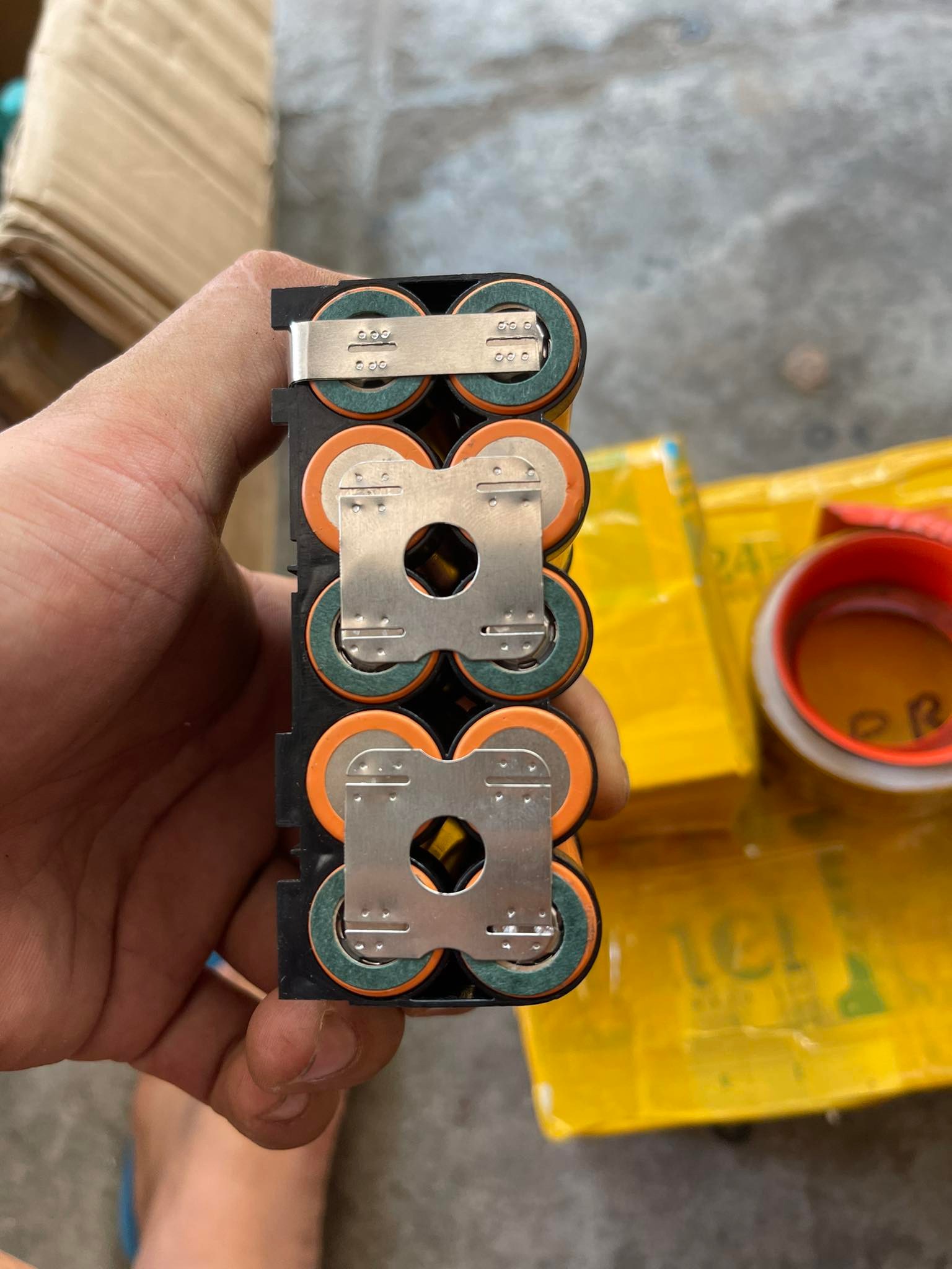 Kim Hàn cell pin mạ niken (1 Cặp )
