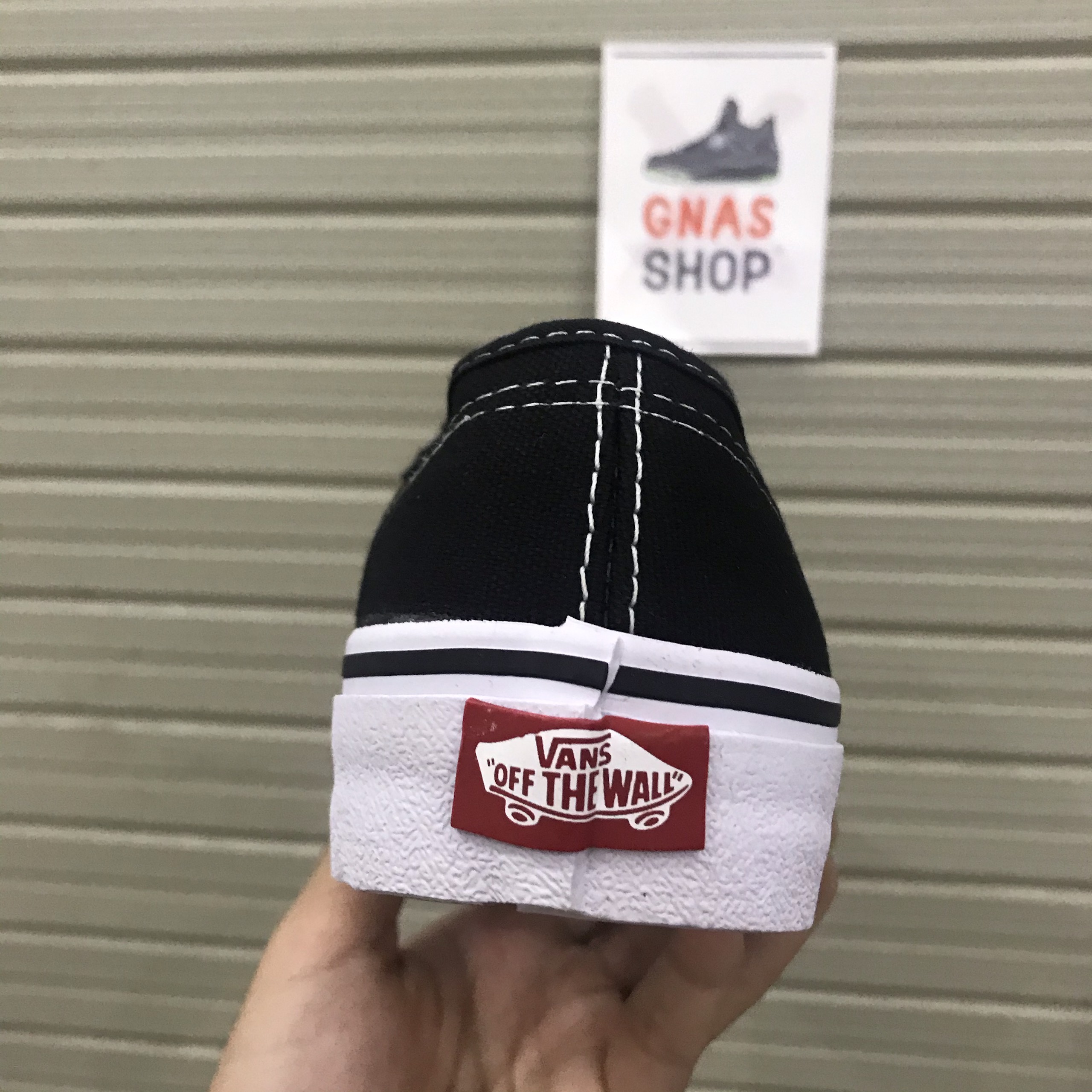 [HCM]Giày Vans Classic đen trắng chuẩn 11 - form rộng