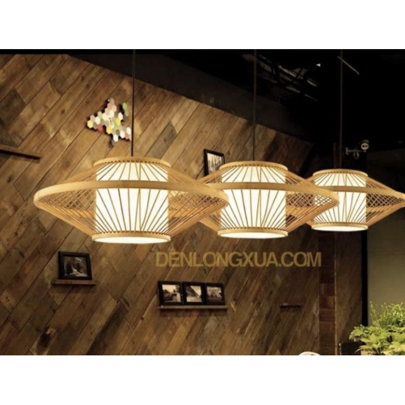[ HẠ GIÁ ]Đèn tre đèn mây tre đèn lồng tre 0045