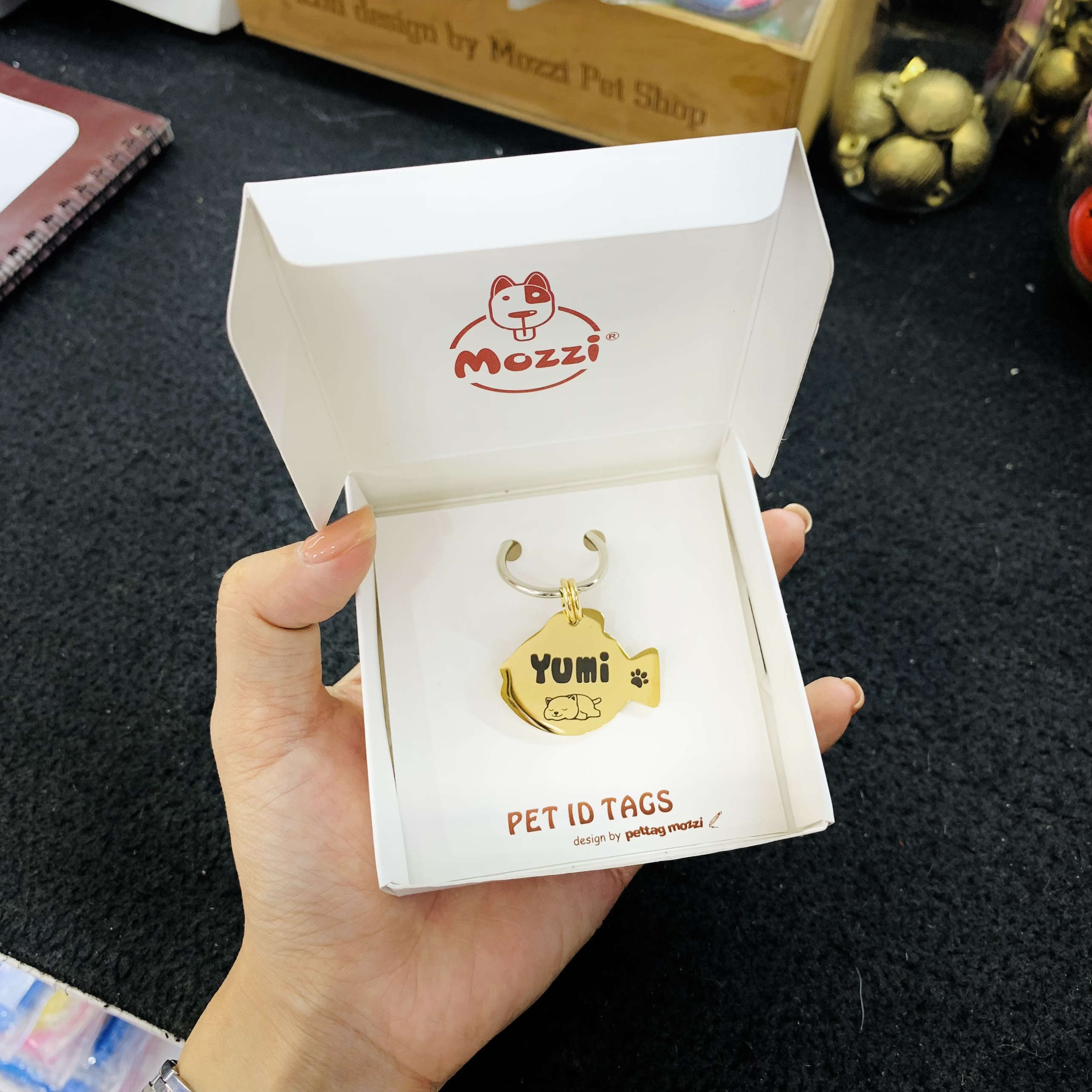 Hộp đựng thẻ tên thú cưng Pettag Mozzi