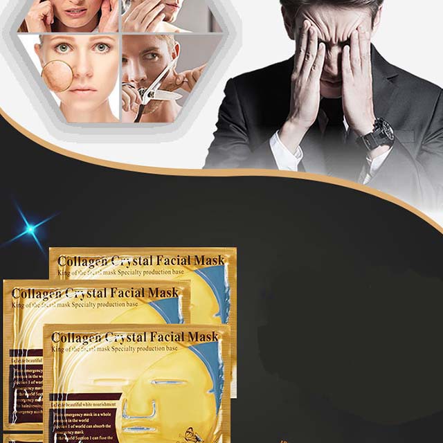 [GIẢM 5% ĐƠN 129K][HCM]Mặt Nạ Collagen Vàng Facial Mask