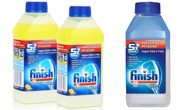 Nước vệ sinh máy rửa chén bát finish 250 ml