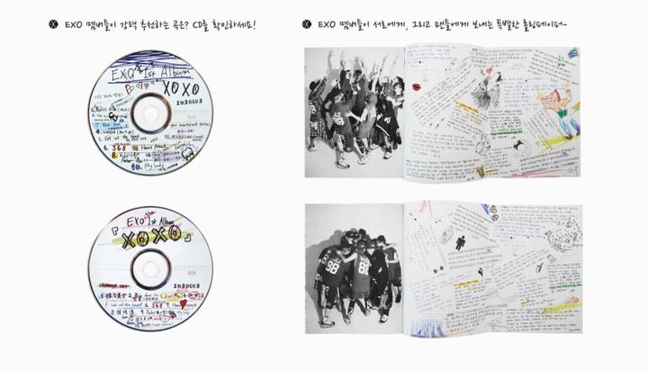 Album EXO - Vol. 1 - XOXO (Phiên bản Hug/Kiss)