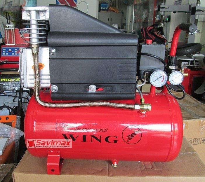 Máy nén khí đầu liền Wing TM 0.18 bình 9 lít - TM 0.1/8-9