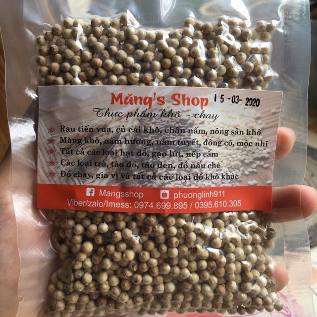 Hạt tiêu sọ loại 1