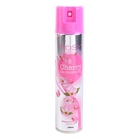 Nước Hoa Xịt Phòng Rosy Hương Hoa Hồng và Hương Cherry (280ml)