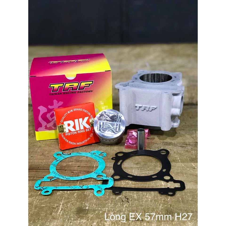 [HCM]Cylinder block LÒNG KIẾNG  + PISTON  BẠC  TRF exciter satria winner sonic nvx (5 7 -  62 -  65  - 68  - 79 mm )