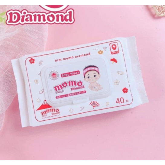 Quà Tặng Khăn Ướt Momotaro/Momo Diamond Cao Cấp (60 Tờ)