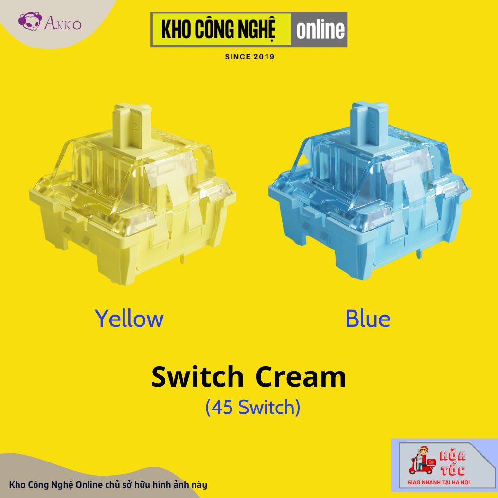 AKKO Switch v3 Cream Blue Pro / Cream Yellow Pro