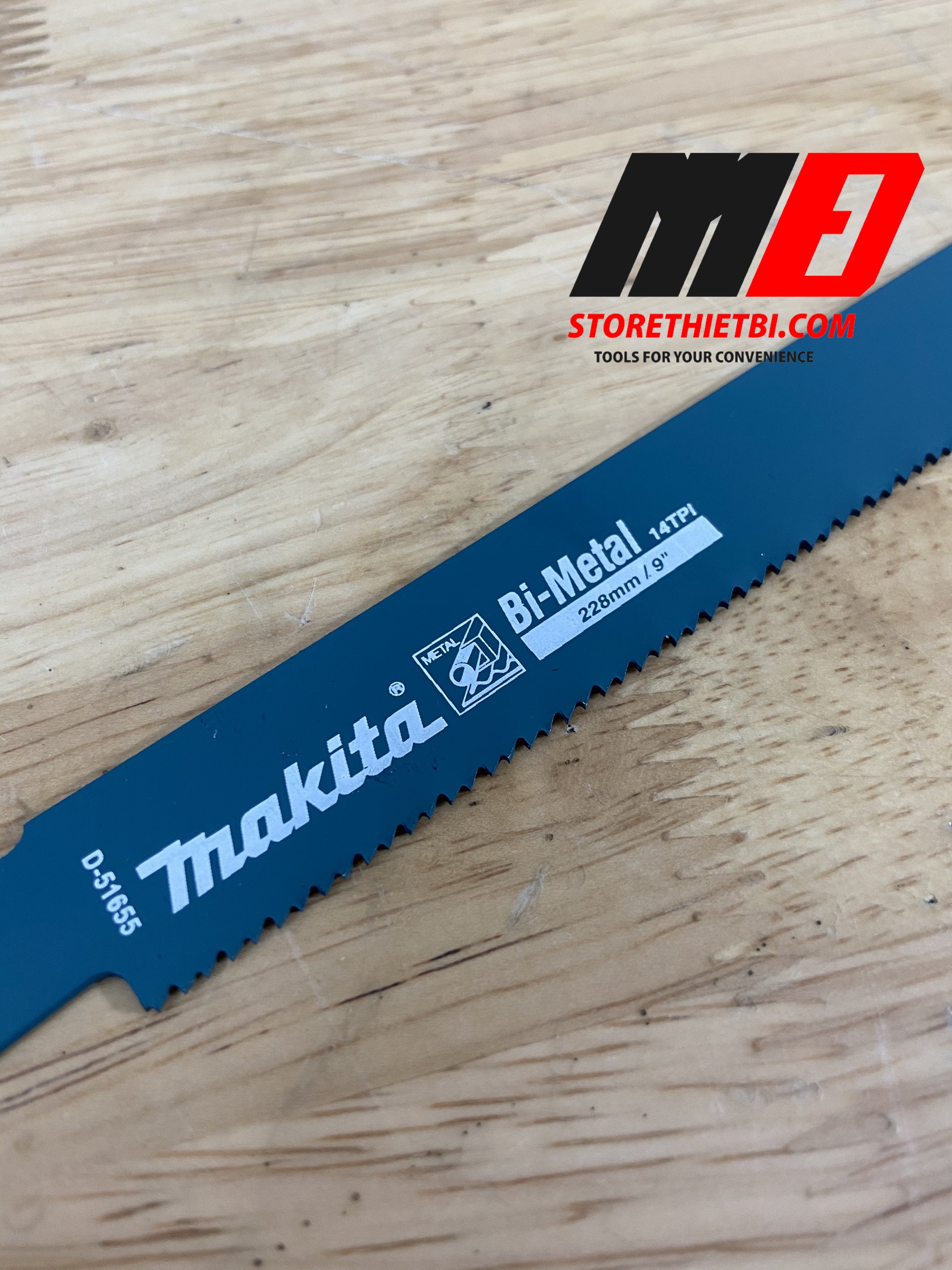 [HCM]Bộ 2 lưỡi cưa kiếm Makita ( Cưa sắt) D-51655