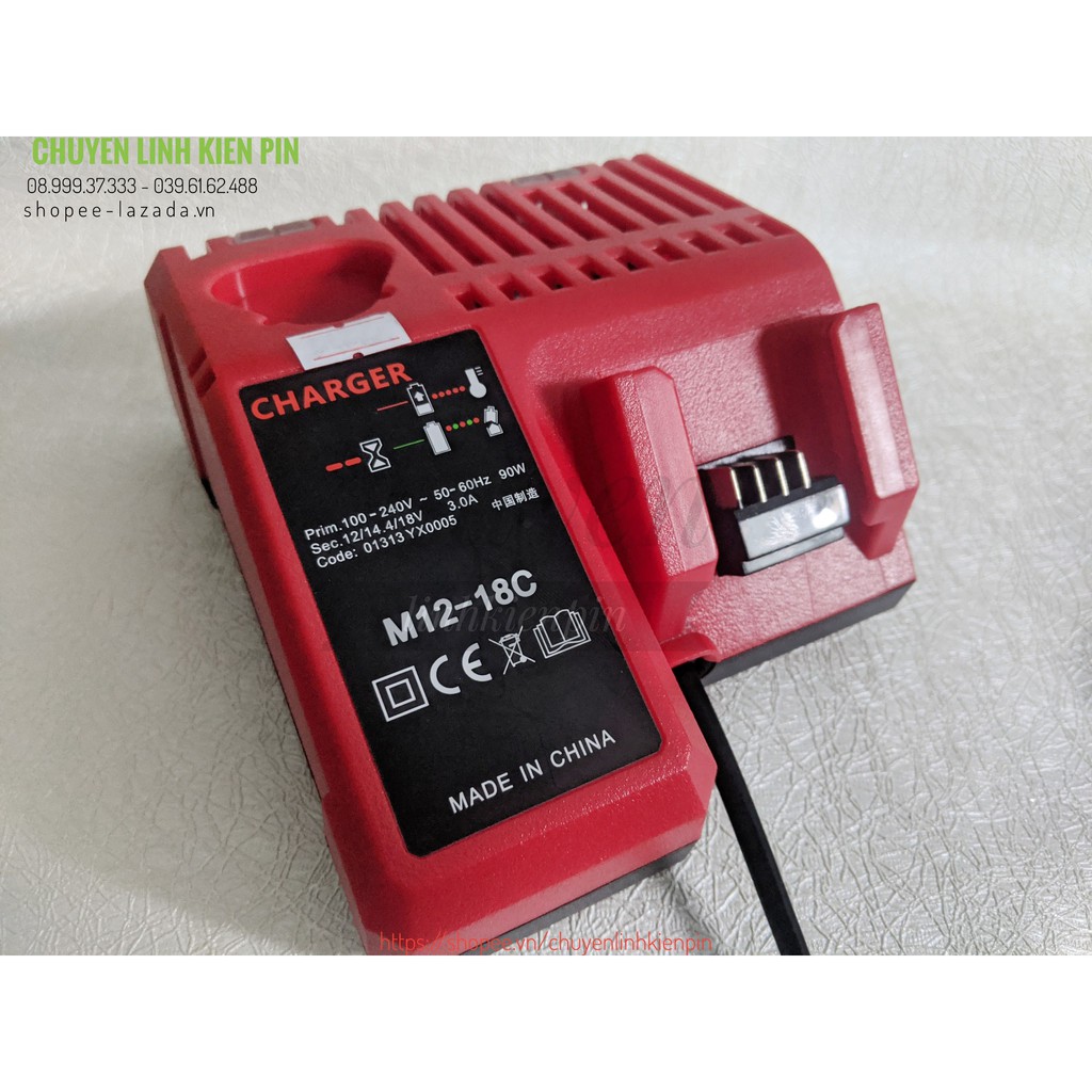 Sạc Milwaukee M12- M18FC 3A ( BL64_166 )