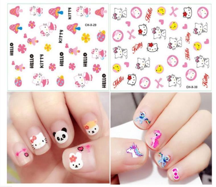 Sticker móng tay đáng yêu cho bé