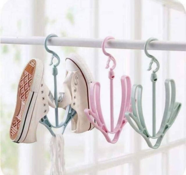 [Nhập RS0822 giảm 30k cho đơn 99k]Móc phơi giày thông minh móc 9 lỗ