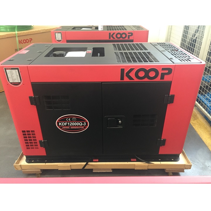 Máy Phát Điện Chạy Dầu 9kVA Koop KDF12000Q