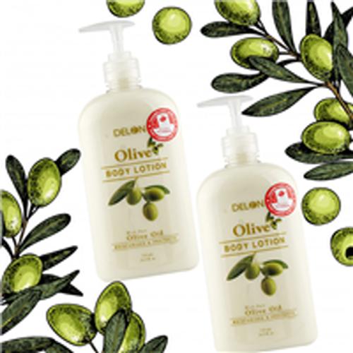 Sữa Dưỡng Thể DELON Tinh Dầu Olive - 725ml  Size : X