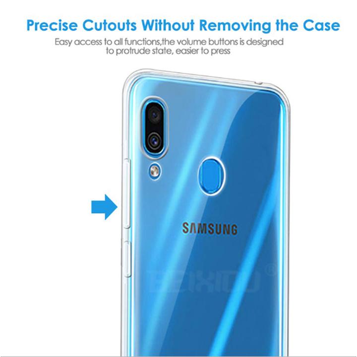 ỐP LƯNG DẺO SILICON TRONG SUỐT SAMSUNG GALAXY A20