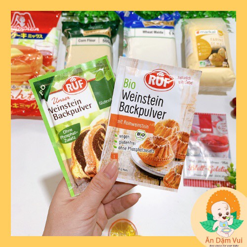 Bột Nở Hữu Cơ Làm Bánh Cho Bé[RUF]