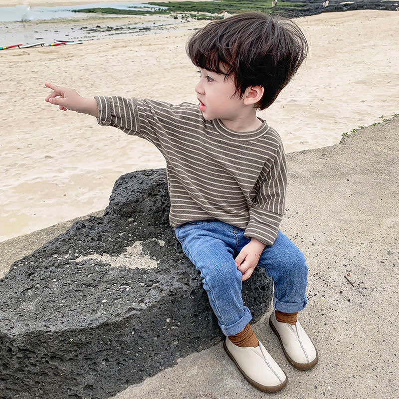 Áo Thun Cổ Tròn Bé Trai (Nhiều Màu) N00377