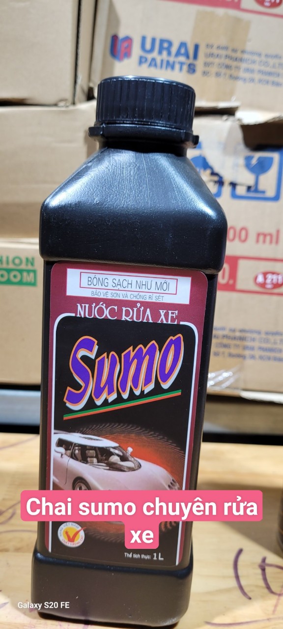 [HCM]Nước rửa xe SUMO cao cấp 1000ml