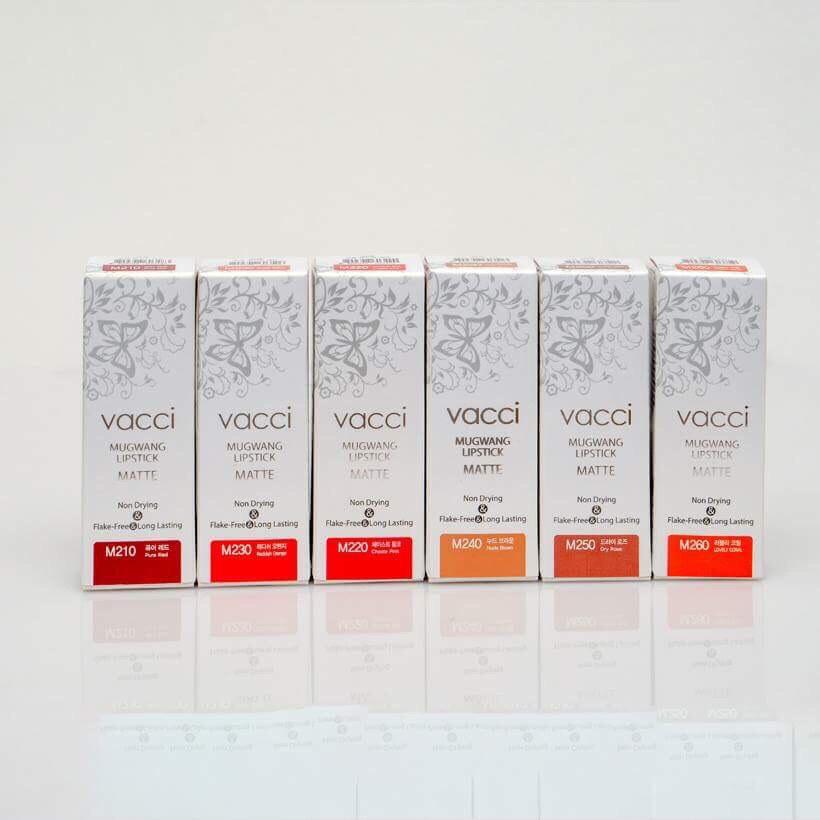 SON LÌ CAO CẤP THẾ HỆ MỚI LÂU PHAI - VACCI MUGWANG MATTE LIPSTICK