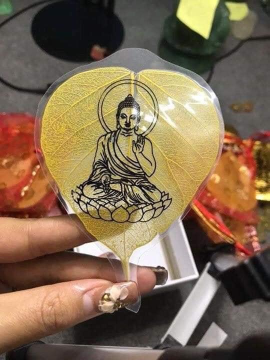 xương lá bồ đề cầu bình an